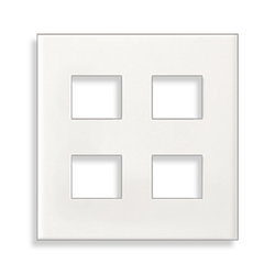 Faceplate for 4 Panasonic WZV7844W devices