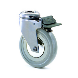 Catis HBX075/PRB/CS Light Duty Swivel Caster with Locking Pin