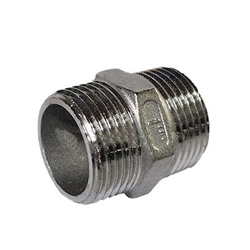 Nối 2 đầu ren ngoài inox 304 phi 34x200mm