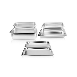 Khay inox East 125503 530*327*100*0.7mm