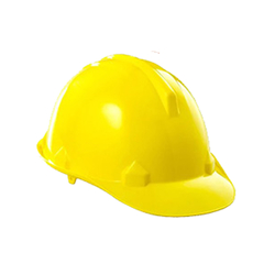 Nón bảo hộ núm vặn nhựa PE Blue Eagle HR35 màu vàng