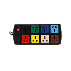 LiOA 8-socket multi-function extension socket 8D33N