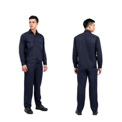 Quần áo BHLĐ, vải 65/35, màu xanh đen, size 6