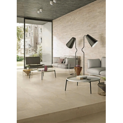 Gạch Vân Cement, Mờ, CASALGRANDE, CEMENTO RASATO BEIGE 10.5 MM 60*120