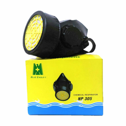 Mặt nạ phòng độc phin lọc đơn, hai van thở Blue Eagle NP305