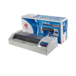 Máy ép nhựa Plastic YT-320 khổ A3 rulo nhỏ