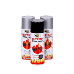 Sơn xịt chịu nhiệt Hi-Temp 1200ºF 400cc BOSNY B1 (Màu bạc)