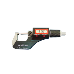 Electronic micrometer for external measurement 0-25mm/0-1inch METROLOGY EM-9001