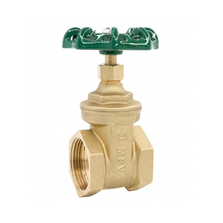 Blue brass manual gate valve MBV VCD10