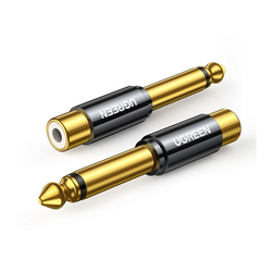 Đầu chuyển Audio 6.35mm to RCA Ugreen 80731