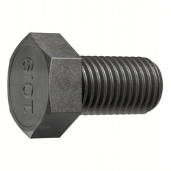 Standard Hex Head Bolts Metric M8x1.25x35mm Class 10.9 Steel Black Oxide Fully Threaded