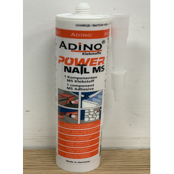 Keo dán Adino PowerNail MS White Color - 300ml/chai