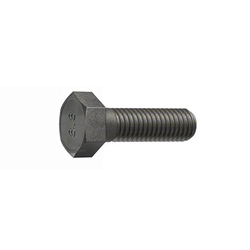 Standard Hex Head Cap Screws Metric M8x1.25x45mm Class 8.8 Steel Black Oxide Partially Threaded