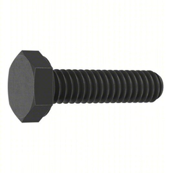 Standard Hex Head Cap Screws Metric M10x1.5x45mm Not Graded Stainless Steel Plain Fully Threaded