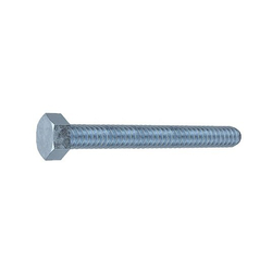 Standard Hex Head Cap Screws Metric M10x1.5x70mm Not Graded Steel Zinc Plated Fully Threaded