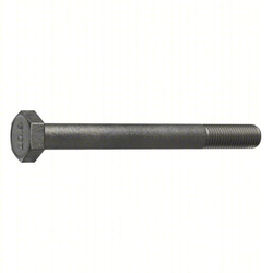 Standard Hex Head Cap Screws Metric M8x1.25x80mm Class 10.9 Steel Black Oxide Partially Threaded