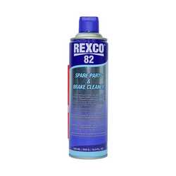 Dung dịch tẩy rửa và làm sạch má phanh phụ tùng xe máy, ô tô - máy móc công nghiệp REXCO 82 SPARE PARTS & BRAKE CLEANER 500ml (395g)