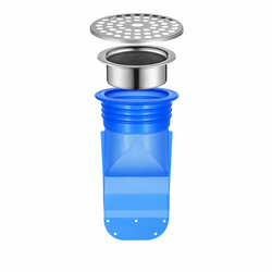 Ống silicon chống hôi lỗ thoát sàn D40