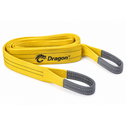 Cáp vải dẹt hai đầu mắt Dragon 6Tx8M, SWL: 6MT
