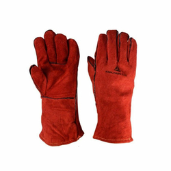 Deltaplus CA615K leather welding gloves