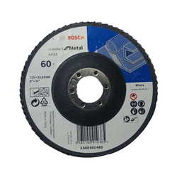 Đĩa nhám xếp Alox Ø125mm BOSCH 26086016