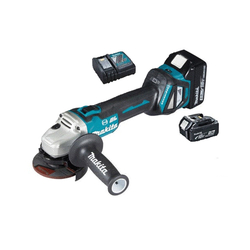 Makita DGA418RTE 18V/5.0Ah 100mm Cordless Angle Grinder