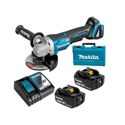 Makita DGA508RTE 18V/5.0Ah 125mm angle grinder
