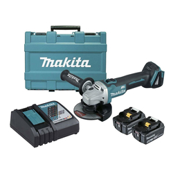 Makita DGA514RTE 18V/5.0Ah 125mm Cordless Angle Grinder