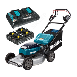 530mm 18Vx2 Makita DLM533PT4 battery lawn mower