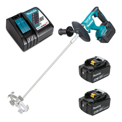 Máy trộn sơn 165mm pin 18V/5.0Ah Makita DUT131RTE