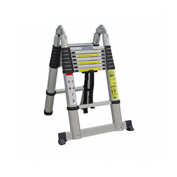 Thang nhôm chữ A rút gọn đơn 2x8 bậc Advindeq ADT708B