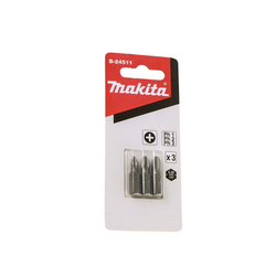 Screwdriver Bit Set PH 1,2,3-25mm MAKITA B-24511 3pcs