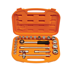 Tramontina 44833222 23-Piece 1/2 Inch Socket Set
