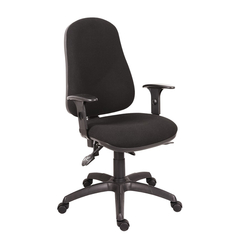 RS PRO 1809718 Fabric Swivel Chair