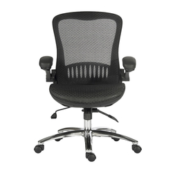 RS PRO 1809716 Swivel Chair with Armrests
