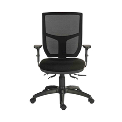 RS PRO 1970401 fabric folding swivel chair, load capacity 150kg