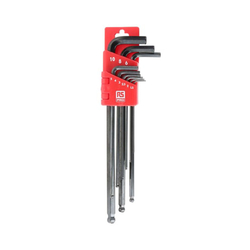Bộ lục giác bi 1.5mm RS PRO 1447564 (9 chi tiết)