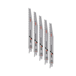 Set of 5 reciprocating saw blades for wood S 2345 X BOSCH 2608654404