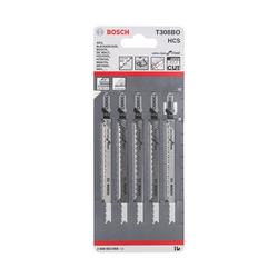 Bộ 5 lưỡi cưa lọng cho gỗ T 308 BO BOSCH 2608663868
