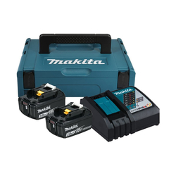 Bộ pin sạc MAKITA 197952-5 MKP1RF182 (BL1830Bx2/DC18RC)
