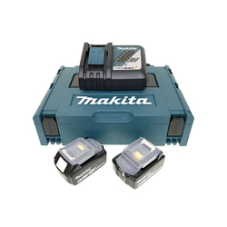 Bộ pin sạc MAKITA 198116-4 MKP1RG182 (BL1860Bx2/DC18RC)
