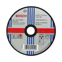 Iron cutting stone 105x1.2x16mm BOSCH 2608603412