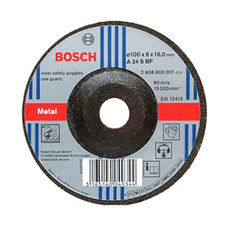 Iron grinding stone 100x6x16mm BOSCH 2608600017