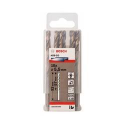 Hộp 10 mũi khoan Inox HSS-Co 5.5mm BOSCH 2608585888