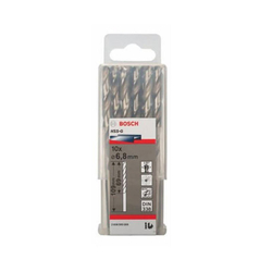 Box of 10 HSS-G 6.8mm iron drill bits BOSCH 2608595069