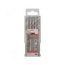 Hộp 10 mũi khoan sắt HSS-G 7.2mm BOSCH 2608595337