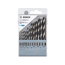 Hộp 13 mũi khoan kim loại HSS 1.5-6.5mm BOSCH 2608577349