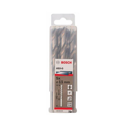 Hộp 5 mũi khoan sắt HSS-G 11.0mm BOSCH 2608595079