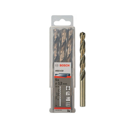 Hộp 5 mũi khoan sắt HSS-G 12.0mm BOSCH 2608595081