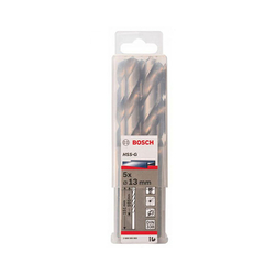 Hộp 5 mũi khoan sắt HSS-G 13.0mm BOSCH 2608595083